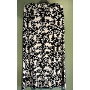 Chico’s Womens Midi Skirt Size 1 Academia Preppy Cottagecore Romantic whimsigoth